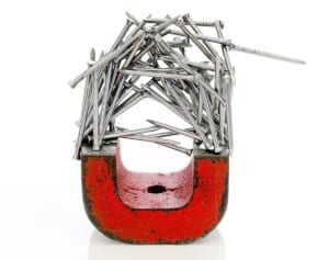 ロープと磁石で一攫千金　川底から引き上げた金庫の中に大量の札束