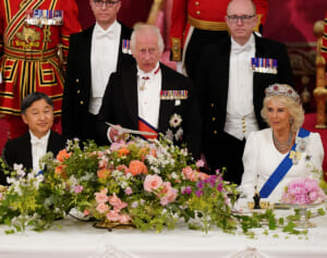 天皇皇后両陛下　英国の豪華絢爛晩餐会のおもてなしにネット感動「感激です」「ゴージャス〜！」