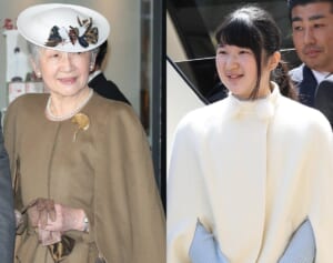 【敬老の日】愛子さま　お花のお帽子、ふんわりケープ…美智子さまに“そっくり”なファッションアルバム