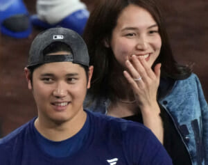 「あまりにも綺麗」大谷翔平　初優勝で登場した真美子夫人にファン悶絶「ガチ美人」