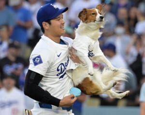 大谷翔平　デコピンとの始球式成功に導いた真美子夫人の「極秘ケア」