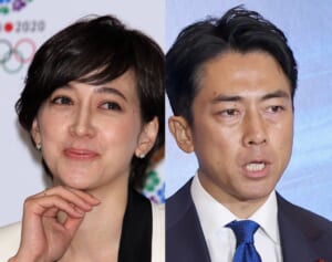 滝川クリステル　夫・進次郎出馬でファーストレディのお手本にする「偉大な政治家夫人」