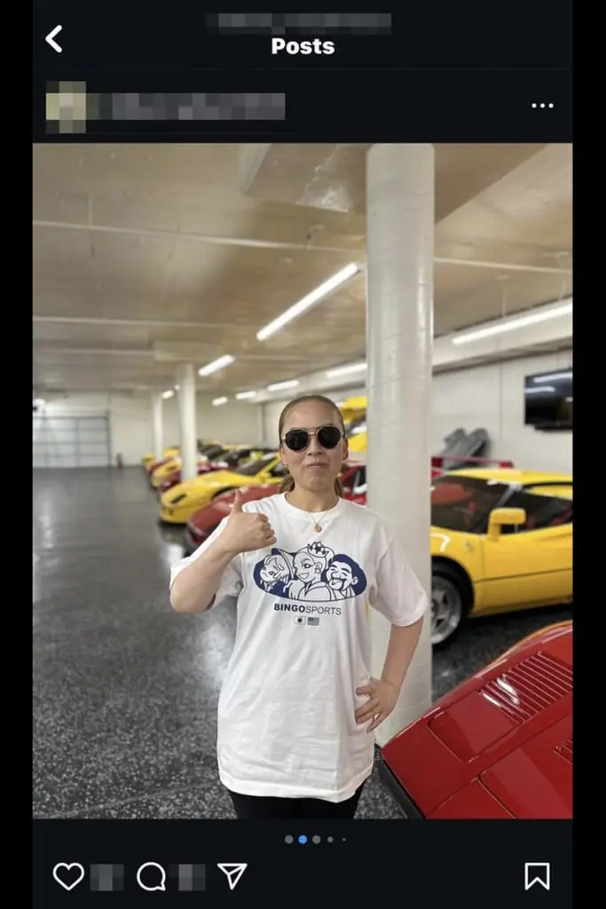 瑶子さま 懇意の高級カーディラーの「ロゴTシャツ」を鍵アカで宣伝  