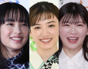 朝ドラ出演後に成功していると思う「ヒロイン女優」ランキング！3位伊藤沙莉、広瀬すず、2位永野芽郁を抑えた1位は？【2010年以降】