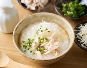 ウー・ウェンさんが教える「鶏肉の中華粥」「小豆のおかゆ」レシピ　優しい味わいで高タンパク！