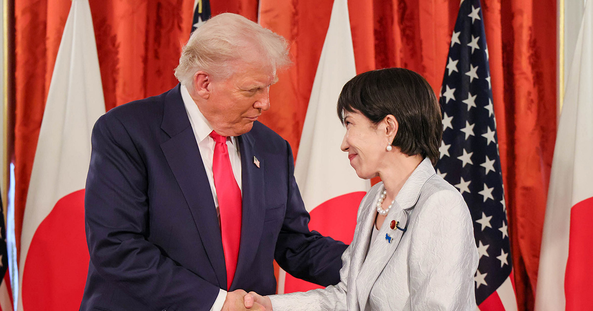 度を越えている」元共産党女性議員 高市首相のトランプ大統領への