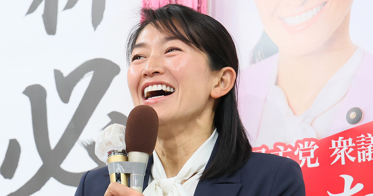 「内容がぺらぺら」森下千里氏 中道・安住幹事長を撃破の大金星も…当選後インタビューでの“具体性ナシ”回答に高まる不安の声 | 女性自身