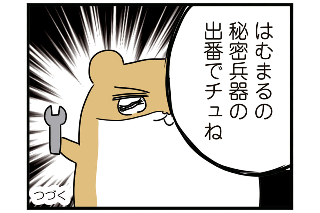 ちゃんと分別しろ！【怒りの毛玉戦士はむまる】VS.ゴミ漁りおばさん（2）