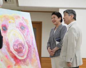 天皇皇后両陛下　愛媛で交流した画家が絵日記に描いた“感謝の似顔絵”