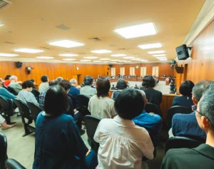 《緊急事態条項も議題》平日なのに定員の倍以上が傍聴に…憲法審査会に参加した市民が語った切実な不安「戦争が近づいている気がする」