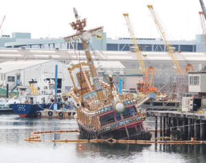 川崎市の“海賊船”8年間放置、浸水の末に市が“税金”3300万円で解体「所有者に負担してほしい」地元住民の恨み節