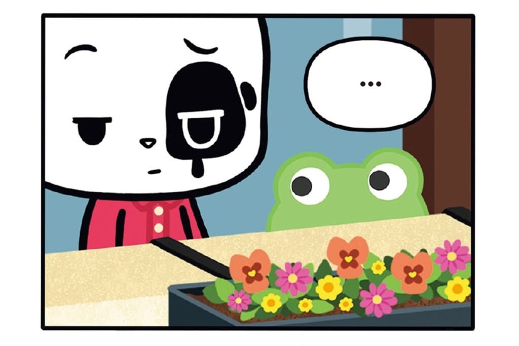 【フランスのパンダ ガドゥ】Épisode 82『花に話しかけたら』