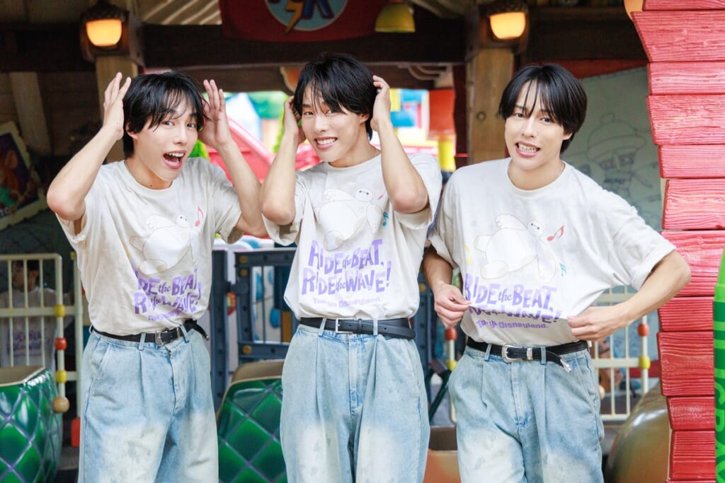 佐藤三兄弟が行ってきた☆真夏のびしょ濡れディズニー！　3人で声をそろえて「今度はまた家族で来たいね！」