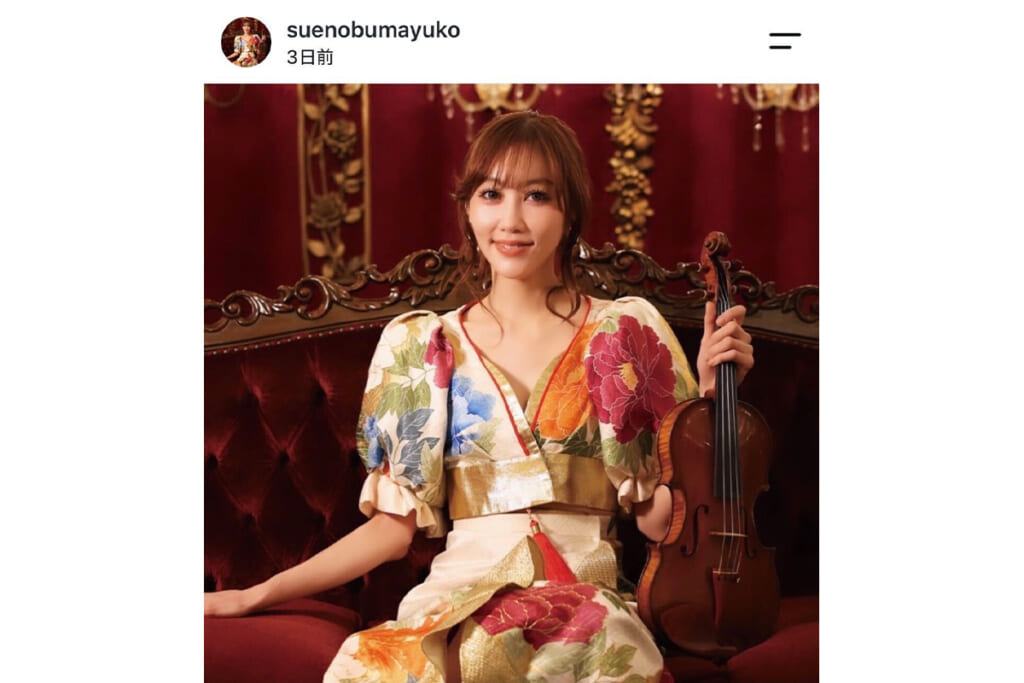 「絵画かと思いました」“元夫は羽生結弦”女性バイオリニスト　HP開設で披露した“エレガント近影”…“105日離婚”乗り越え本格化させるアーティスト活動