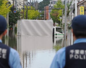 【千葉豪雨で水没被害】佐倉警察署がひざ下冠水…ハザードマップ“想定区域”の盲点