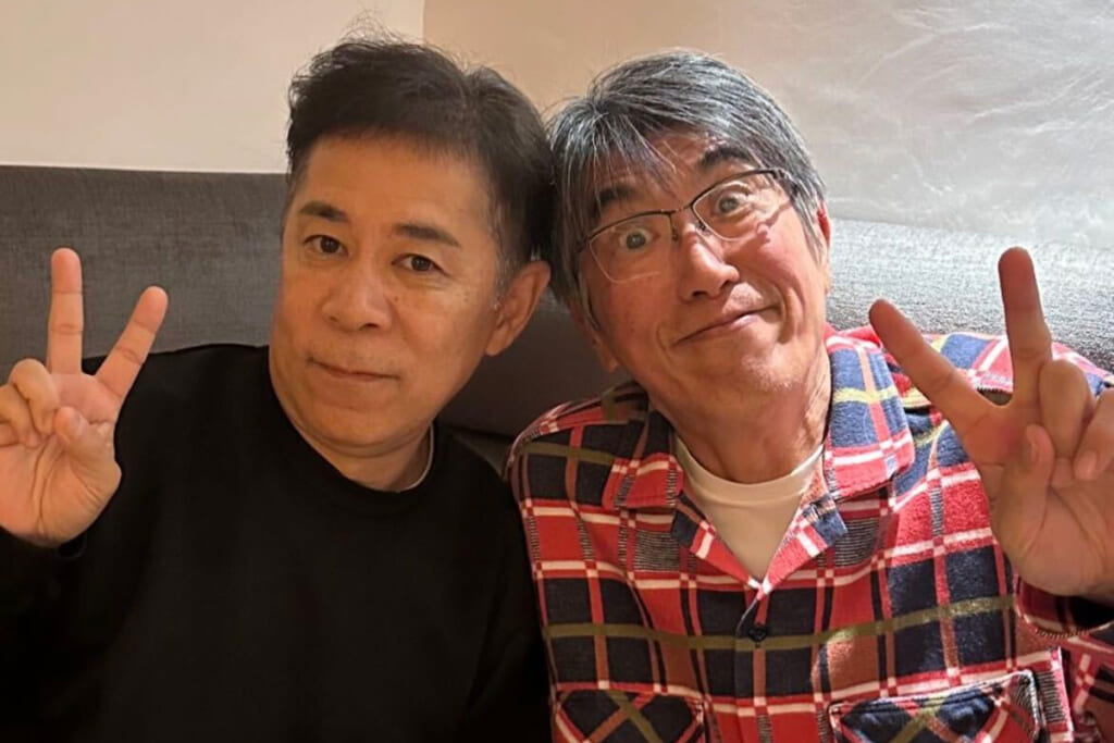 「調子出てきてるな」ファン感激…石橋貴明　著名Pが会食を報告、 野球イベントでは“白髪のほっそり姿”も活発近況にファン安堵